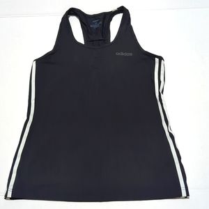 Adidas Black tank top women's size M